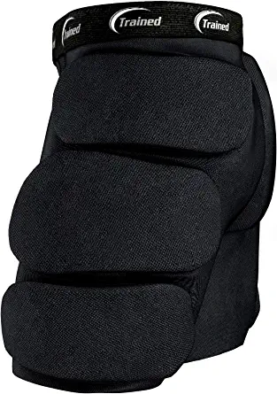 Trained Padded Protective Shorts for Extreme Sports Black
