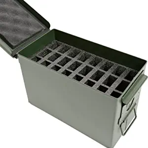 Aolamegs 24 Magazine Holder .50 Cal Ammo Can Foam (Pre-Cut, Military Grade Foam)