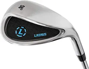 LAZRUS Premium Sand Wedge Anti Duff Thick Sole Loft Wedge Golf Club for Men & Women - Escape Bunkers and Save Strokes Around The Green - Lob Golf Wedges for Men