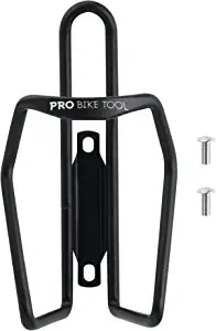 PRO BIKE TOOL Wire Water Bottle Holder Modern Tubular Design - Bicycle Bottle Cage, Great for Road and Mountain Bikes