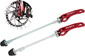 PLATT Bike Wheel Hub Skewers MTB Quick Release Skewers Front and Rear Axle Fit for Road Bike,Mountain Bike,BMX (1Pair)