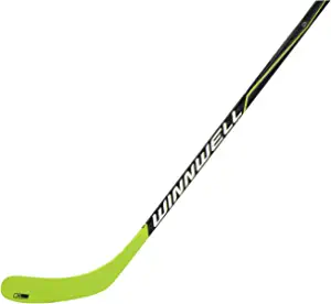 Winnwell Q5 Ice Hockey Stick - Composite Ice Hockey Sticks for Ice & Roller Inline Surfaces for Youth and Junior Players