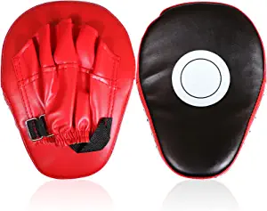 Boxing Pads Curved Focus Punching Mitts Training Hand Target Pads Gloves Training Focus Pads for Kickboxing, Karate, Muay Thai Kick, Sparring, Dojo, Martial Arts Punch Mitts for Kids, Men, Women