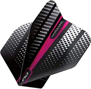 RED DRAGON Hardcore Radical Dart Flights - 4 Sets Per Pack (12 Dart Flights in Total)