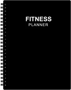 Fitness Journal for Women & Men - A5 Workout Journal/Planner to Track Weight Loss, GYM, Bodybuilding Progress - Daily Health & Wellness Tracker