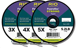 RIO Products Fluoroflex Strong Fluorocarbon Tippet 3 Pack 30 Meters