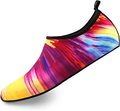 Valennia Water Shoes Barefoot Quick-Dry Sports Aqua Yoga Socks Slip-On Beach Swim Surf Exercise for Women Men