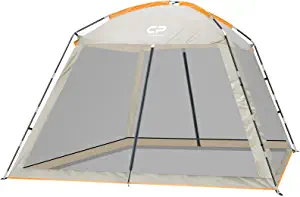 CAMPROS CP Screen House Room Screened Mesh Net Wall Canopy Tent Camping Tent Screen Shelter Gazebos for Patios Outdoor Camping Activities