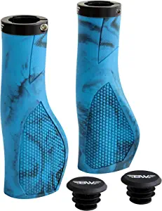 BW USA Ergo-Lock 2.0 Grips  Dual Lock-On MTB Bike Handlebar Grips - Multiple Color Options