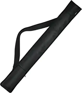 Cosmos Billiard Pool Cue Stick Carrying Case Bag Snooker Cue Stick Storage Pouch Holder for 1/2 Billiard Cue Stick (Holds 1 Butt / 1 Shaft)