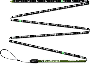 Black Diamond Equipment Quickdraw Pro Backcountry Snow Safety Probe, 240 cm