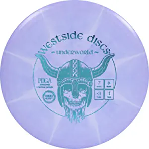 Westside Discs Origio Burst Underworld Fairway Disc Golf Driver | Straight Flying Frisbee Golf Driver | Beginner Friendly Disc Golf Disc | 170g Plus | Stamp Color and Burst Pattern Will Vary