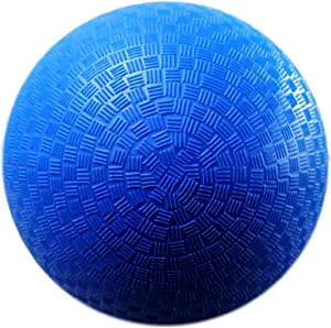 AppleRound 8.5 Inch Playground Ball with Air Pump, Pack of 1 Ball with 1 Pump, Official Size for Dodge Ball, Handball, Camps and Schools