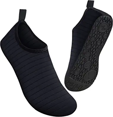 Metog Men Women Water Shoes Quick-Dry Aqua Socks Barefoot Slip-on for Sport Beach Swim Surf Yoga Exercise