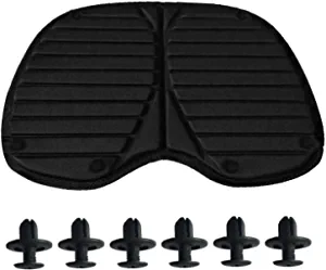 DENPETEC Kayak Seat Cushion, Detachable Kayak Seat Pad, Anti Slip Boat Padded Fishing Cushion for Kayaking, Canoeing and More
