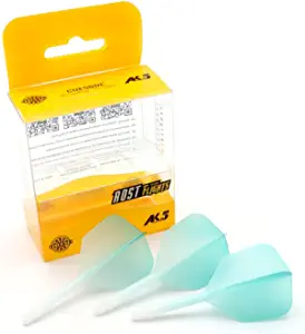 CUESOUL Integrated Dart Shaft and Flights Graduated Color Standard Shape/Big Wing Shape