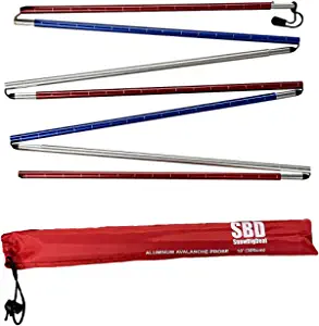 SnowBigDeal American Avalanche Probe - 10 Feet (305cm) - Red, White, Blue