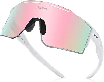 Sports Polarized Sunglasses for Men and Women, UV 400 Protection Sunglasses for Cycling, Skiing, Driving