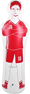 FECAMOS Inflatable Dummy Football Dummy, Soccer Mannequin Dummy, Boxing Mannequin Free Kick, Tumbler Dummy for Football and Basketball Training