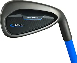 Lag Shot 7 Iron - Golf Swing Trainer Aid, Named Golf Digest's Editors' Choice Best Swing Trainer of The Year! #1 Golf Training Aid of 2022, Free Video Series with PGA Teacher of The Year!