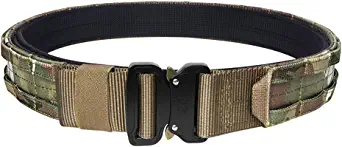 KRYDEX Quick Release Rigger MOLLE Belt 1.75 Inch Inner & Outer Tactical Heavy Duty Belt