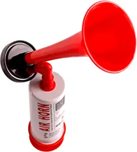 FARBIN Marine and Sports Pump Air Horn,Loud Sound Handheld Signal Boat Horn,Personal Safety Horn Alarm,for Boating,Sports Events,Parties, Birthdays, Games, Camping, Graduation, Aggressive Animals