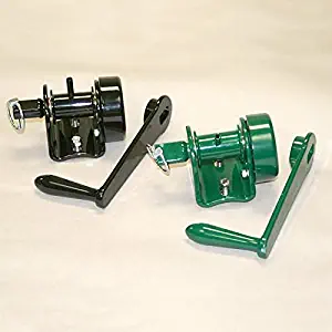 Douglas Deluxe Aluminum Replacement Reel with Handle for External Wind Tennis Posts