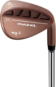 MAZEL Premium Golf Sand Wedge,Gap Wedge,Lob Wedge for Men & Women,Easy Flop Shot,Escape Bunkers and Quickly Cuts Strokes Around The Green,High Loft Golf Club Wedge