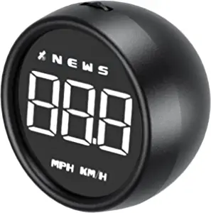 wiiyii Speedometer, Car HUD G1 Head Up Display (White)