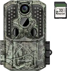 Trail Camera,30MP 1920P FHD 0.2S Trigger Motion Activated,Game Hunting Camera with Night Vision IP66 Waterproof 2.0''LCD 120Wide Camera Lens for Outdoor Scouting Wildlife Monitoring Home Security