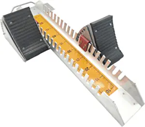 SUPVETION Lightning Starting Block Sprinter Pedals 6 Angle Adjustable Sprinter Track and Field Aluminum Suitable for Plastic Runway Cinder Track