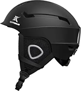 Extremus Snow Bound Ski Helmet - Impact Resistance Ventilation Snowboard Helmets with Removable Fleece Liners, Safety-Certified Snow Helmet for Adults