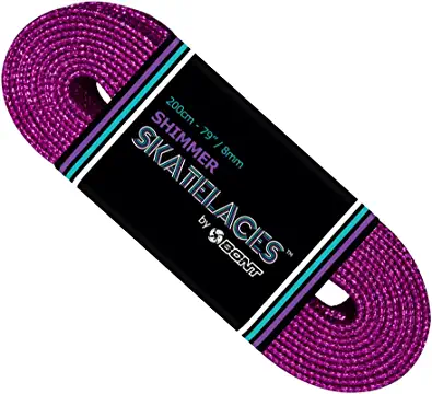 Bont Skates 8mm Shimmer Laces - 79" 96" 108" - Flamingo Pink