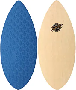 South Bay Board Co. - 41" / 36 Skipper Skimboard - Beginners Skim Board for Kids - Durable, Lightweight Wood Body with Wax-Free Textured Foam Top Deck - Performance Tear Drop Shape
