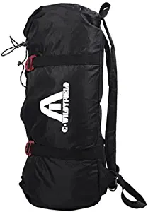 CWILDYFIELD Climbing Rope Bag,Waterproof Folding Shoulder Backpack,500D Rope Storage Bag for Climbing Hiking Trekking