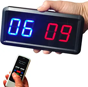 Ledgital Score Keeper, Scoreboard for Basketball | Ping Pong | Table Tennis | Badminton | Volleyball | Baseball | Indoor Games & Sports, Keep Scores 1-99, Electronic Digital Scoreboards w/Remote