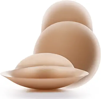 NIPPIES Nipple Covers for Women - Added Lift Adhesive Silicone Nipple Pasties - Reusable Sticky Breast Covers