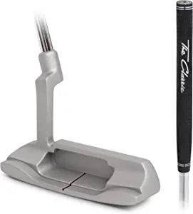 GoSports Classic Golf Putter, Choose Between 2 Way or Blade Putter - 35" Length with Premium Grip