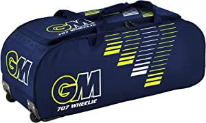 Gunn & Moore GM 707 Premium Cricket Kit Bag, Full Size (707 Wheelie & 707 Duffle)