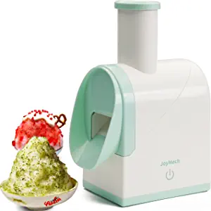 JoyMech Portable Shaved Ice Machine, Snow Cone Machine, Smart Ice Crusher, Ice Shaver with Built-in Rechargeable Batteries, Perfect for Outdoor and Home Use