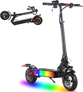 Electric Scooter for Adults , X1 1000W 48V 13A, X3 2400W 48V 21A Motor Electric Scooter for Adults, Up to 28 MPH & 30 Miles ,50 MPH & 65 Miles Ranges, Foldable Commuter Electric Scooter