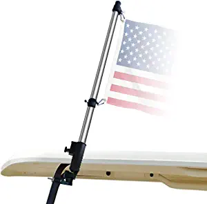 Sports Flags Pennants Company Golf Cart Flag Holder and Pole Bracket Mount