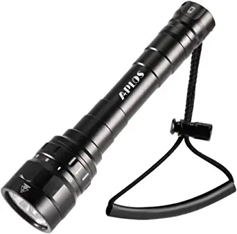 APLOS AP30 3100lm 3 Lighting Modes Diving Flashlight XPL LED Recharable Scuba Dive Light, IPX8 Waterproof Underwater 100m 328ft Professional Submersible Light