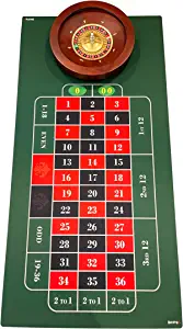 GMC Deluxe 900mm x 1800mm x 4mm Roulette Table Top Casino Mat Board Cloth