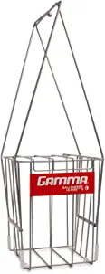 Gamma Sports Tennis Ballhoppers - Multiple Styles and Colors - Durable, Convenient, Heavy Duty Construction, for Easy Pickup, Carrying and Storage - 50 to 140 Tennis Ball Capacity