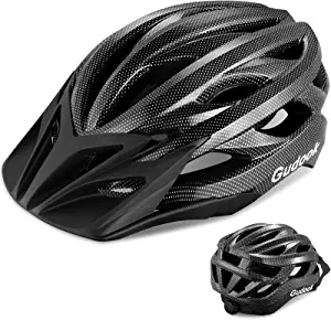 Gudook Bike Helmet Adult Bicycle Helmet: Bike Helmets for Men/Women Mountain Bike Helmet Lightweight Casco para Bicicleta with Detachable Visors Cycling Helmet
