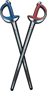 Liontouch Fencing Sabres, Blue & Red | Foam Toys for Kids