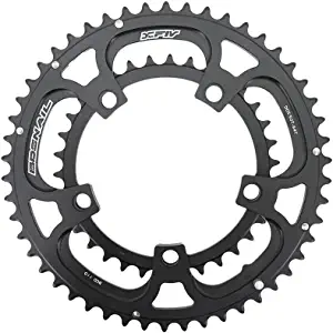 DJC Road Bike Chainring 110BCD Double Chainring 5 Arms Round 2X 50T 34T 53T 39T 52T 36T Gravel for Sram Red Rival S350 S900