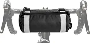 Altitude Brands Bike Handlebar Bag, Bike Bag, Bicycle Handlebar Bag, Bike Pouch, Bike Storage, Motorcycle Bag, Mountain Bike Storage, Front Frame Storage (Black)