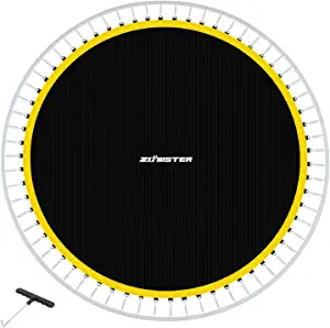 Replacement Trampoline Mat, Fits 12ft Round Trampoline with 72 V-Hooks Using 5.5" Springs, Jumping Trampoline Mat with Extra Rows of Stitching(Spring not Included)